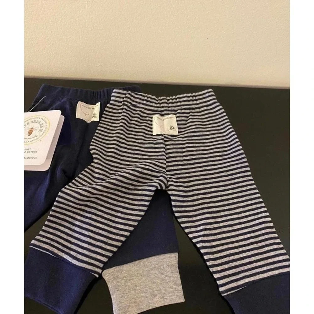 Burt's Bees Newborn Organic 2-Piece Footless Pants Set‎